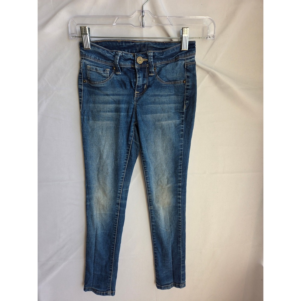 YMI Girl Jeans Girls Blue Medium Wash Skinny Mid Rise Tapered